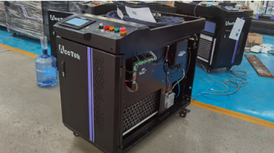 AccTek 2000W, máquina de limpieza láser continua industrial